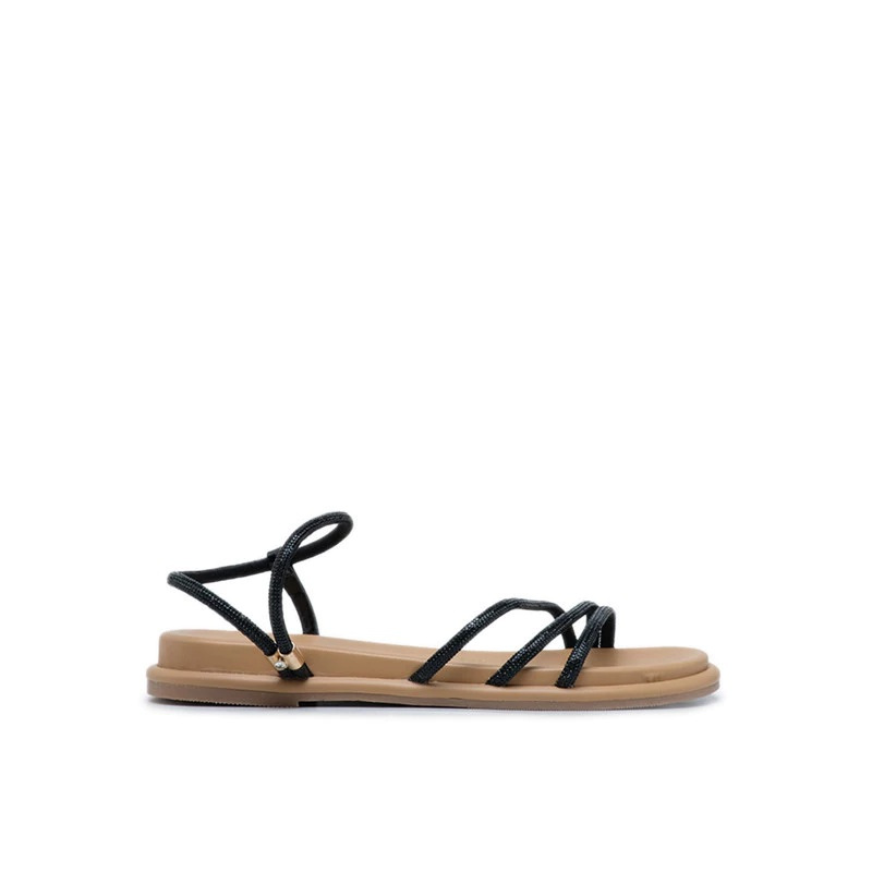 NINE WEST ORIGINAL. NAIJA - สีดํา รองเท้าแตะผู้หญิงพร้อมกล่อง