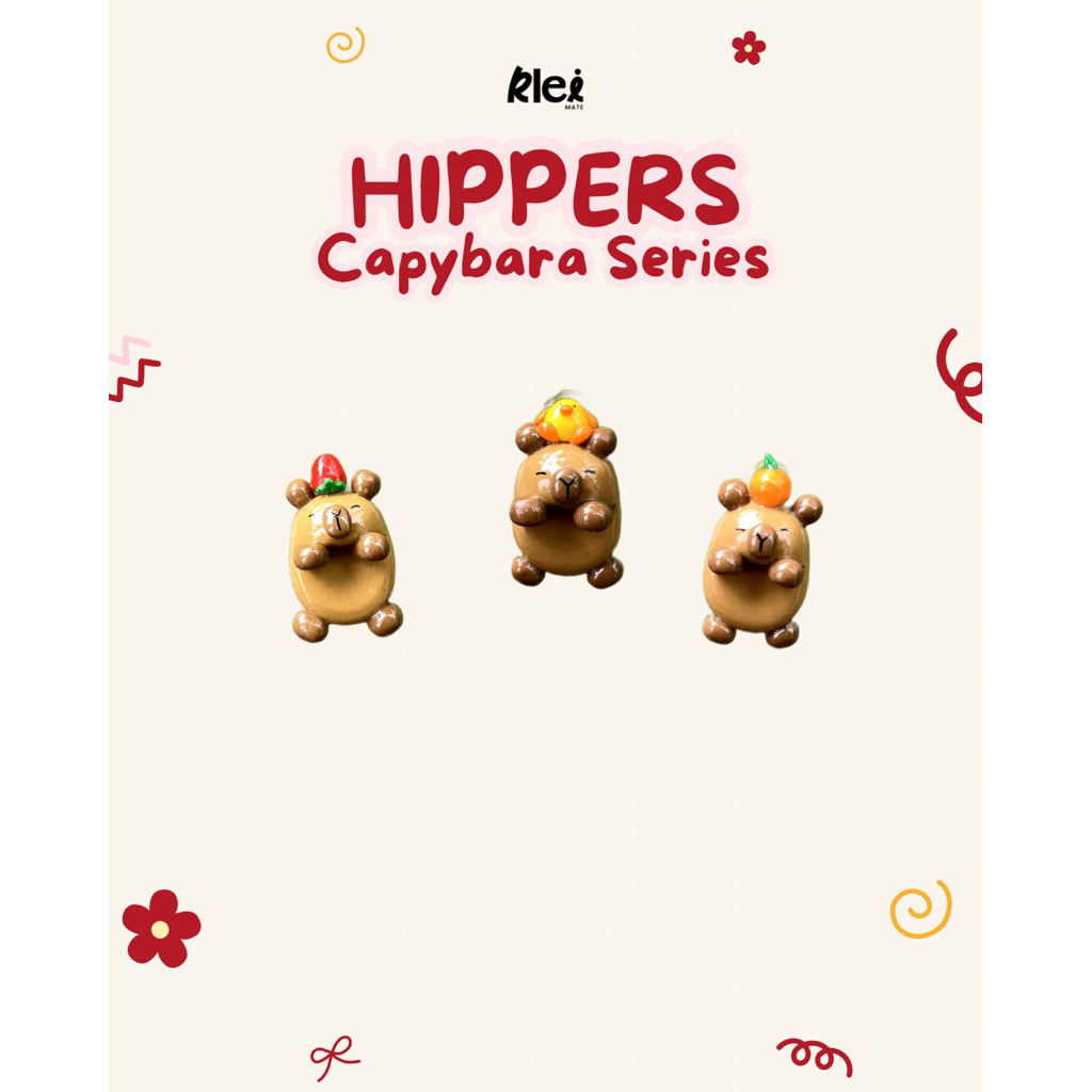 Hippers / hippers phone / warmers / capybara series