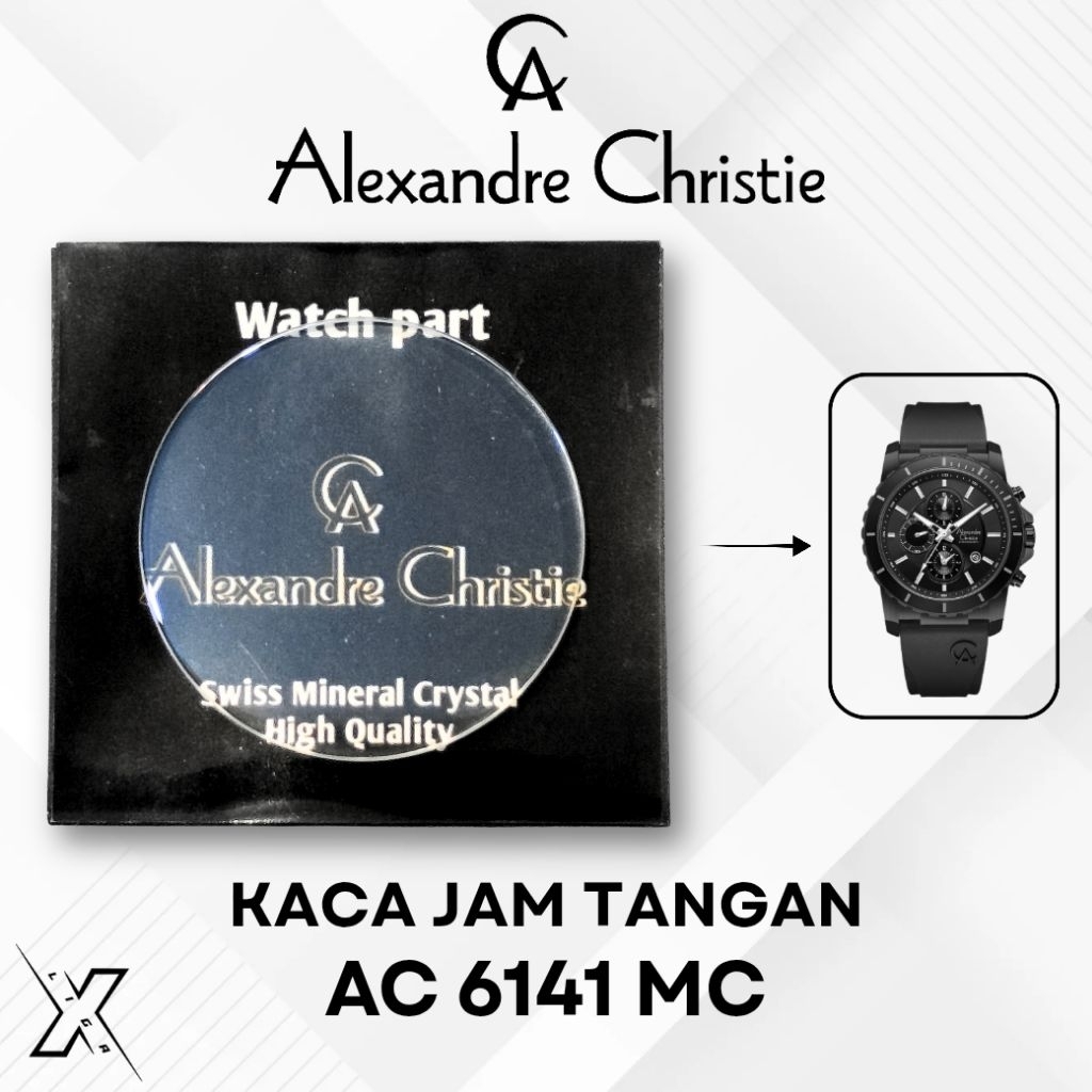 กระจกนาฬิกา Alexandre Christie AC 6141 MC