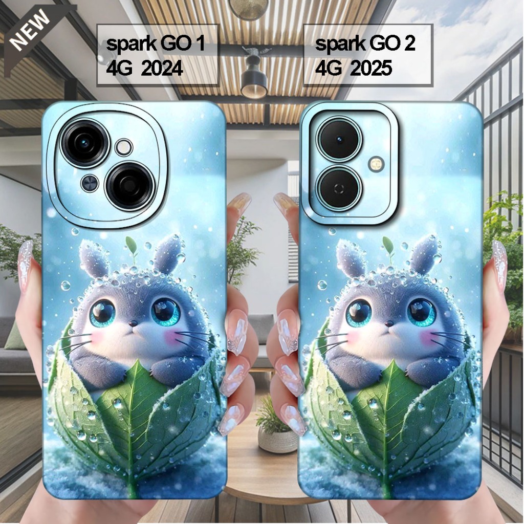 เคส TECNO SPARK GO 2 4G 2025 - เคส TECNO SPARK GO 1 4G 2024 - เคสซิลิโคนยืดหยุ่นสุดเท่