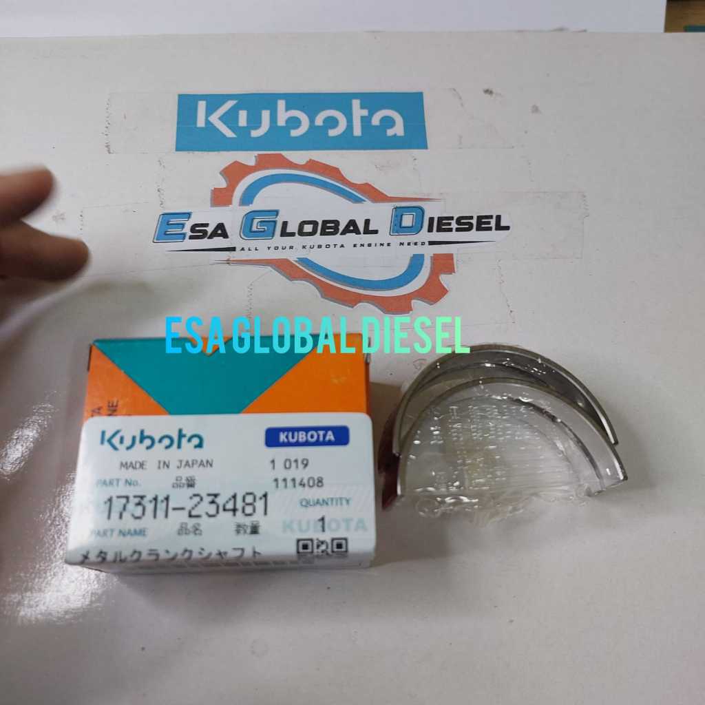 โลหะ CRANKSHAFT KUBOTA D1403, D1703, F2503, F2803, V2203 17311-23481