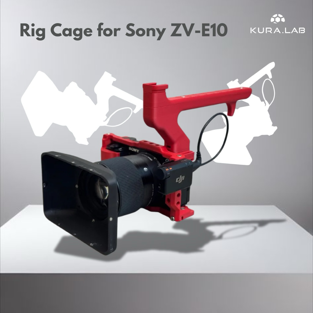 กรงหมุนกล้อง Sony ZV-E10 | กล้อง Rig Modular Video – KURA.LAB