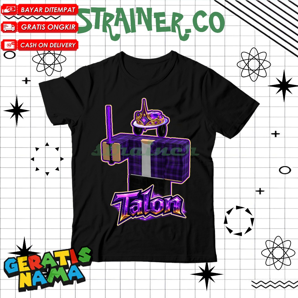 Roblox Fish it Fish Secret เสื้อยืดเด็ก COOL - เสื้อผ้าเด็กผู้หญิง Admin Fish it Talon ALL SKIN CUTE