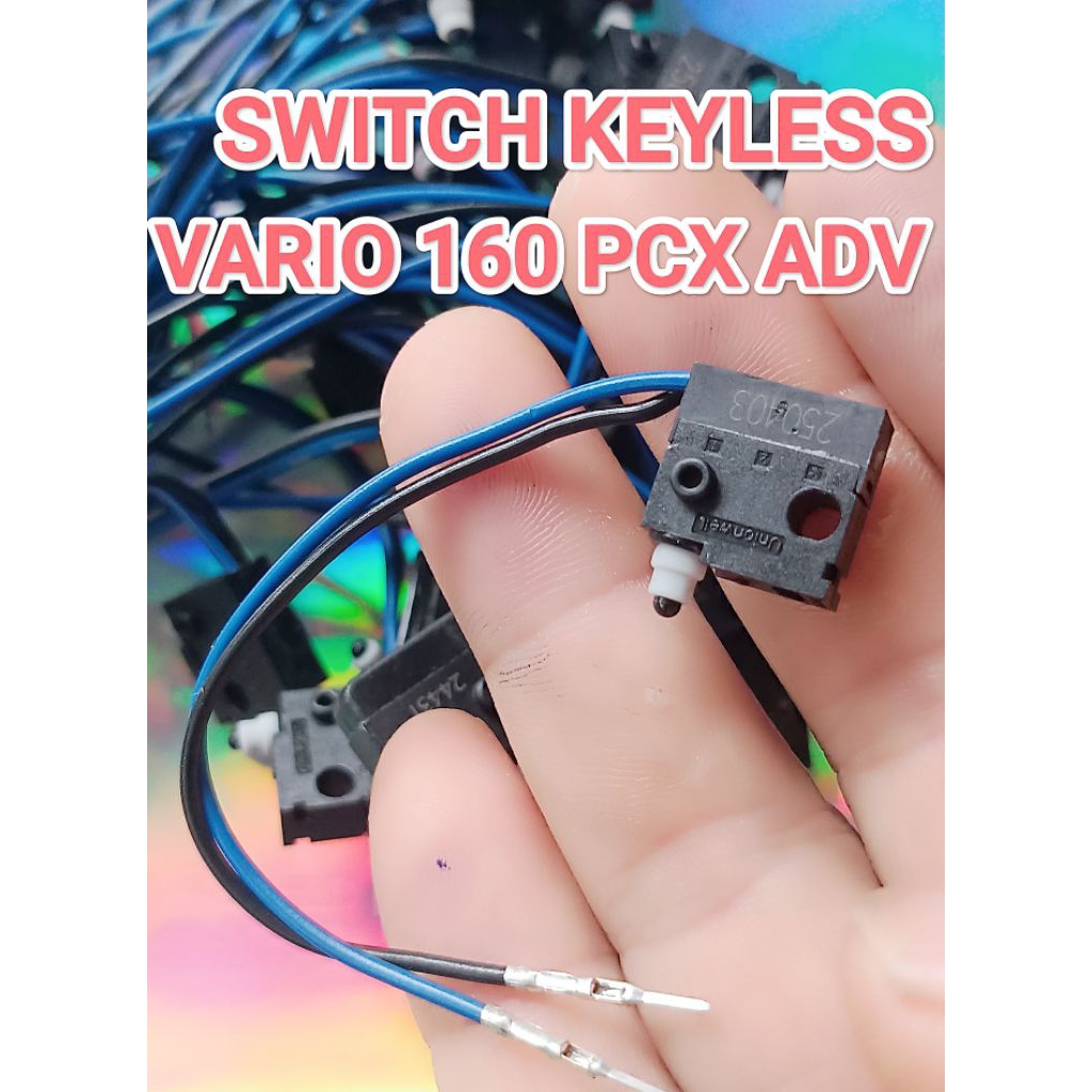 TOMBOL ORIGINAL QUALITY SWITCH ปุ่มบนคีย์ KNOB KEYLESS SMARTKEY HONDA PCX VARIO 125 ใหม่ SCOOPY ใหม่ ADV