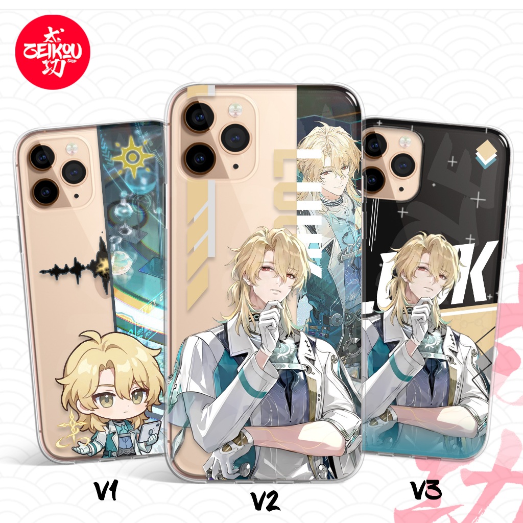 HP Premium Case Wuthering Waves - Luk Herssen Collection โทรศัพท์มือถือทุกประเภท