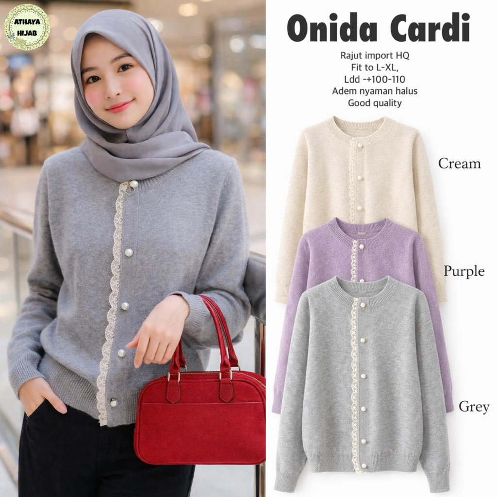 Onida Cardi Knit Premium โดย Athaya Realpict