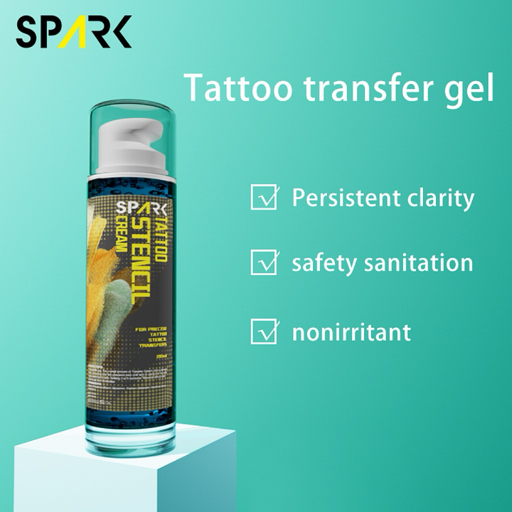 SPARK TATTOO STENCIL GEL BLUE 5oz 150ml