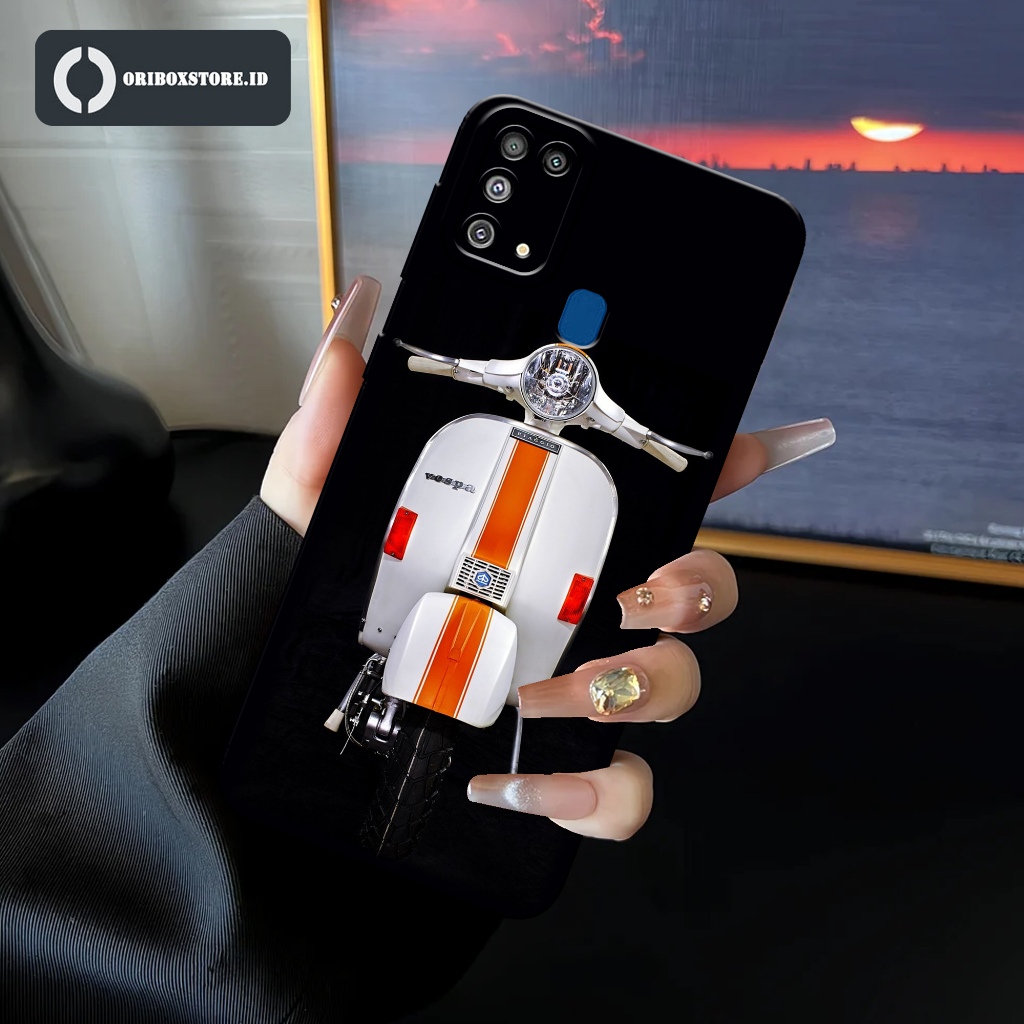 HP ล่าสุด SAMSUNG GALAXY M31 Case - Vespa Motorcycle Motif - Case - SAMSUNG GALAXY M31 Softcase - SA