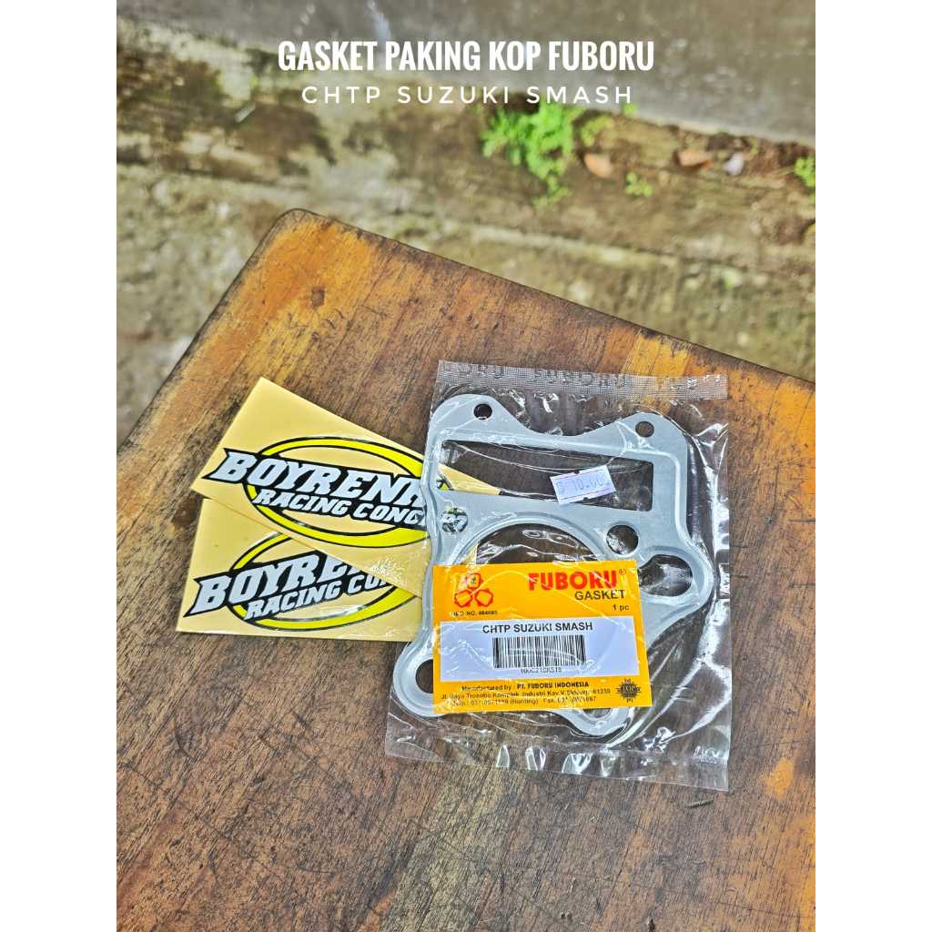 SUZUKI SMASH FUBORU HEAD GASKET PERPAK TOP IRON FUBORU - BOYRENK RACING. CONCEPT CONCEPT CONCEPT