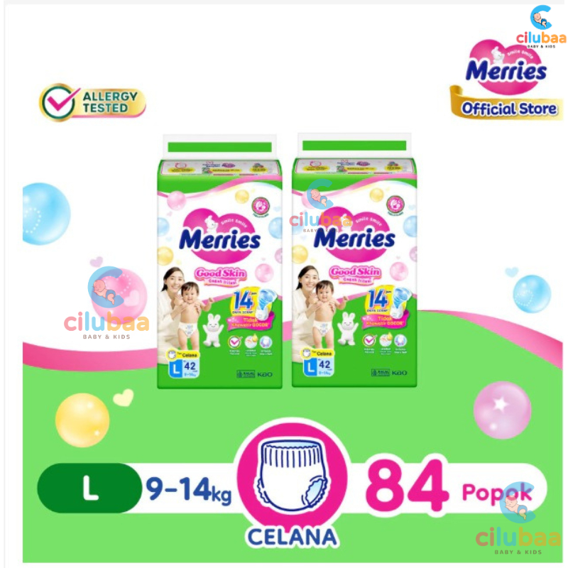 Merries Pants Good Skin L 42 แพ็คคู่ | Merries Good Skin L42 2Ball