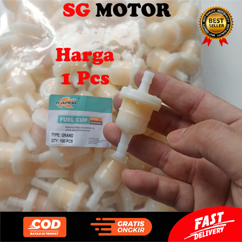 KAPPA UNIVERSAL GASTOLINE FILTER กรอง GACOLINE สําหรับมอเตอร์ไซค์ทั้งหมด - KAPPA DISTRIBUTOR