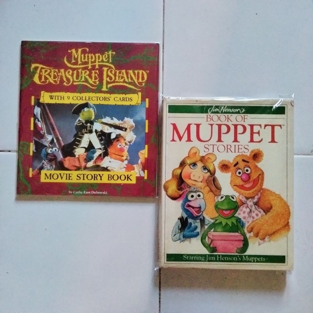หนังสือนําเข้า - หนังสือของ Muppet Stories - Muppet Treasure Island