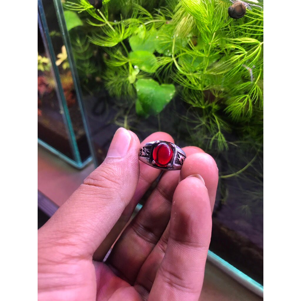 MERAH SIEM AGEMAN RED STONE RING