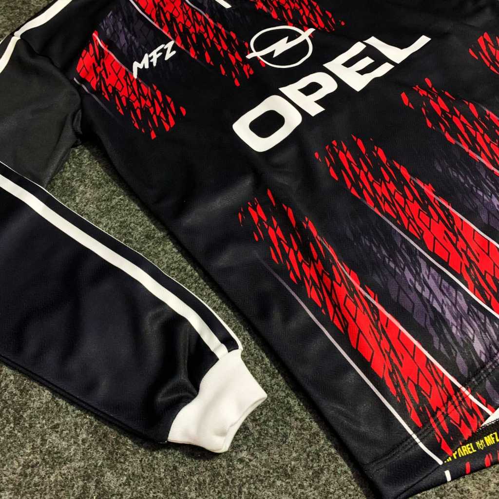 MFZ-RETRO LONGSLEEVE ACMILAN FANTASY JERSEY ZIPPER