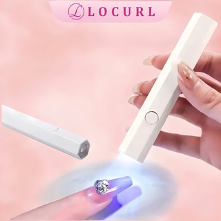 [COD] LOCURL Pengering Kutek Mini Portable UV Nail Lamp 180mAh - CN598
