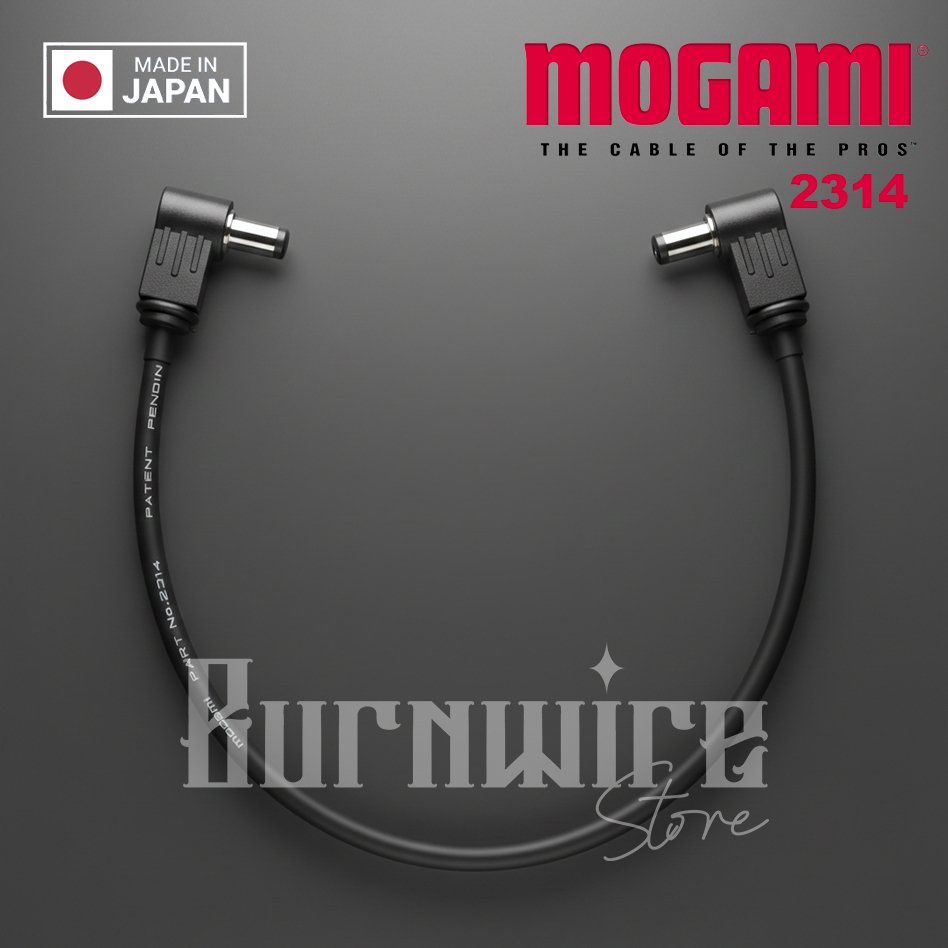 สาย DC Mogami 2314 สาย DC Power Supply อะแดปเตอร์กีตาร์