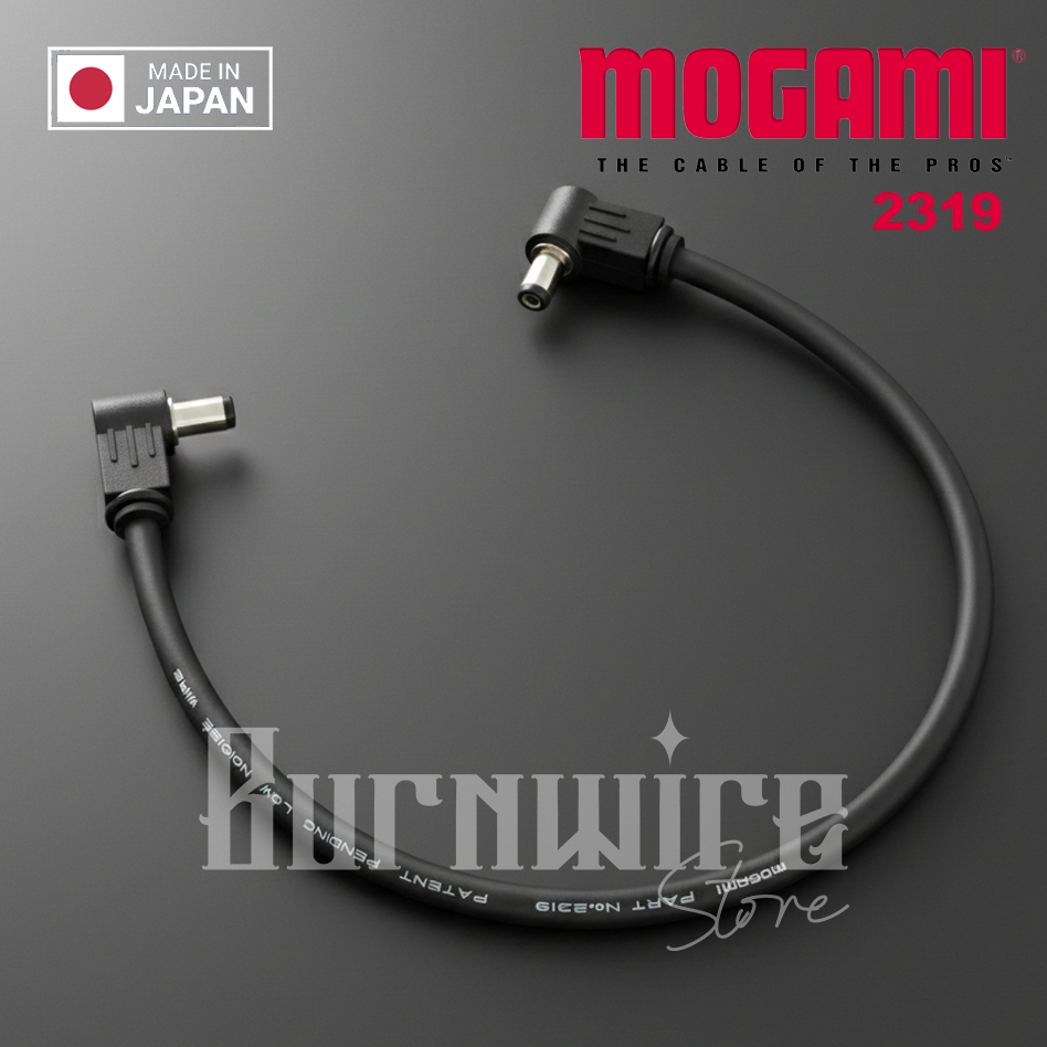 สาย DC Mogami 2319 สาย DC Power Supply อะแดปเตอร์เอฟเฟกต์กีตาร์