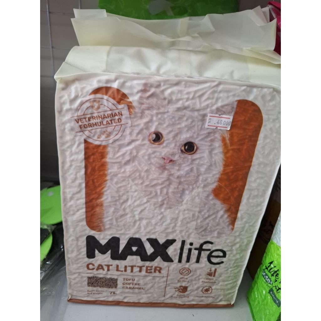 Maxlife ทรายแมวเต้าหู้ 7L