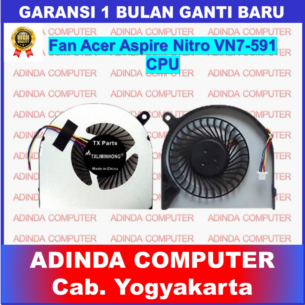 Acer Aspire Nitro VN7-591 VN7-591G FG28 CPU ขวา GPU ด้านซ้ายคู่