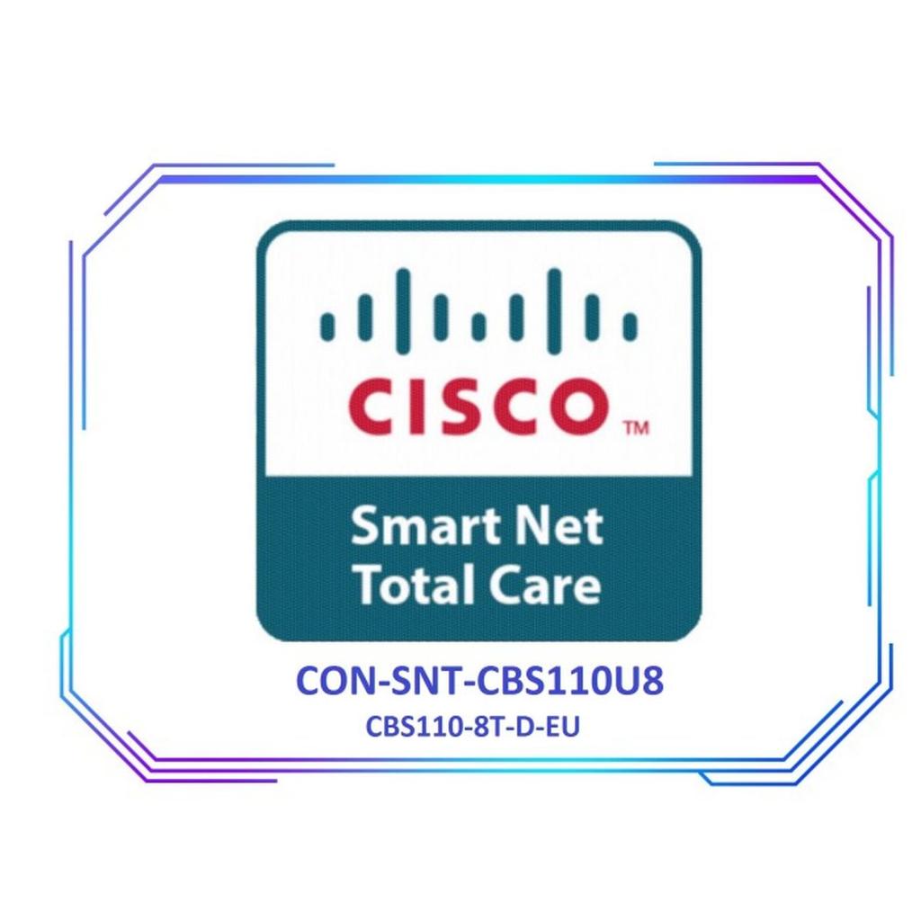Cisco SmartNet Total Care สําหรับ CBS110-8T-D-EU [CON-SNT-CBS110U8] ตาข่ายอัจฉริยะ
