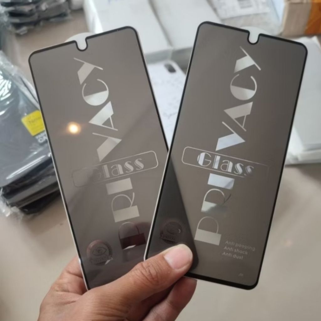TEMPERED GLASS ANTI SPY GLASS VIVO Y400 / VIVO Y21D