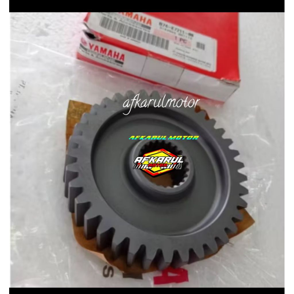 เกียร์ 1ST WHEEL 37T GEAR GEAR RATIO XMAX X MAX ORIGINAL YAMAHA B74-E721-00
