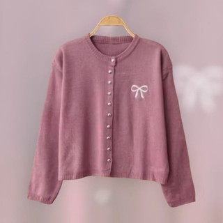 Cardigan Yumaira knit/Rajut  Pita Rajut Terbaru