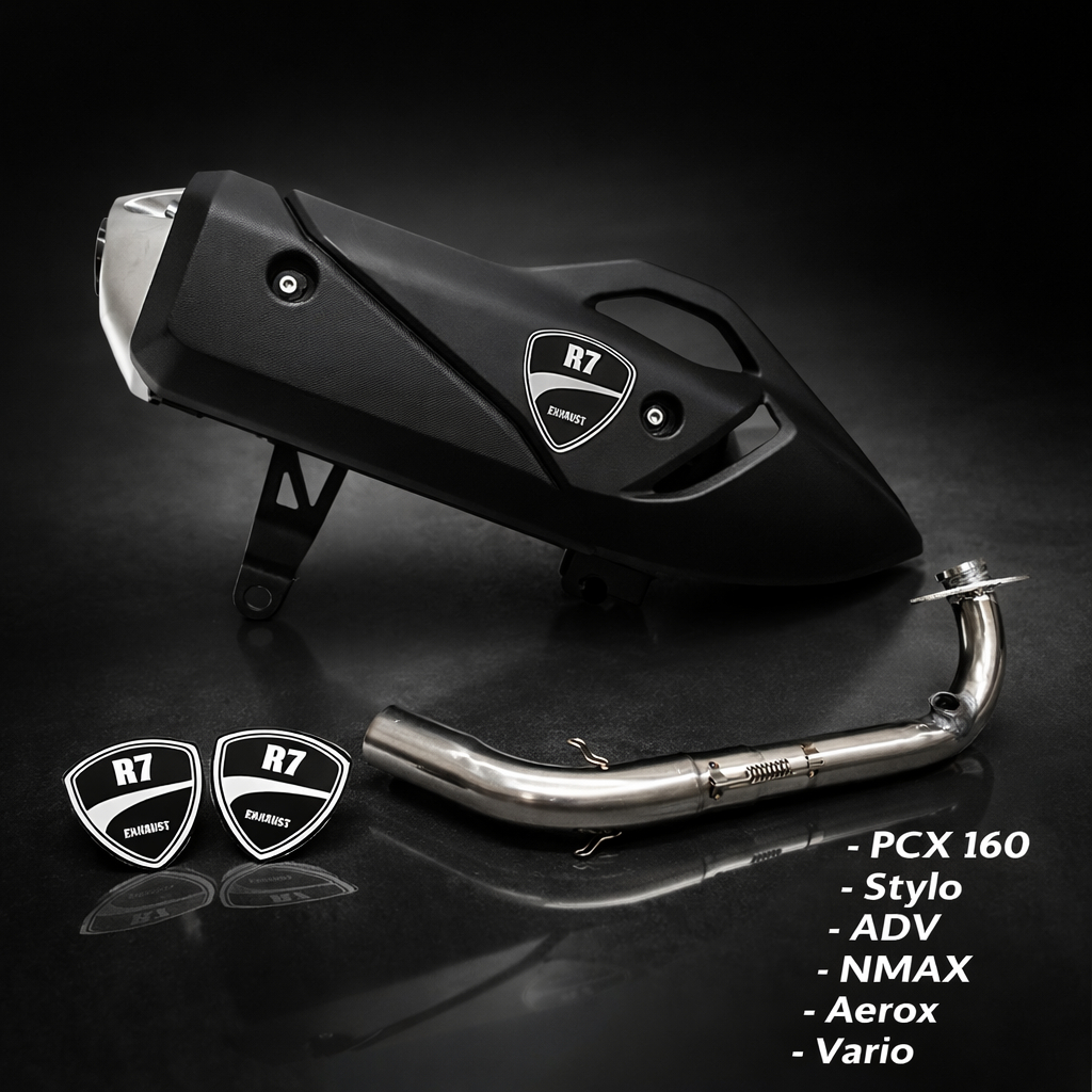Standard Racing Exhaust R7 Exhaust X-Pro PNP Stylo 160 NMAX Aerox PCX Vario | เบสสุดเท่