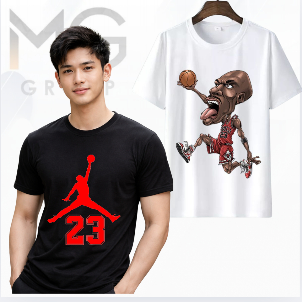 สุดยอดขายส่งเสื้อยืด Jordan Jump - เสื้อยืด Mage Jordan โมเดิร์น - เสื้อยืด Oversize สําหรับผู้ชาย -