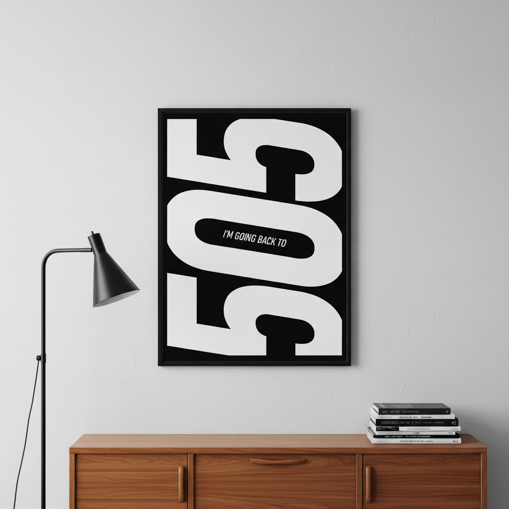 JR - MDF Arctic Monkeys 505 Wall Decorative - Indie Rock Music Poster - Aesthetic Wall Decor "Im Goi