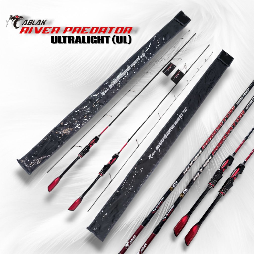 คันเบ็ด River Predator Ultralight (UL) 210 ซม. 2-6 ปอนด์
