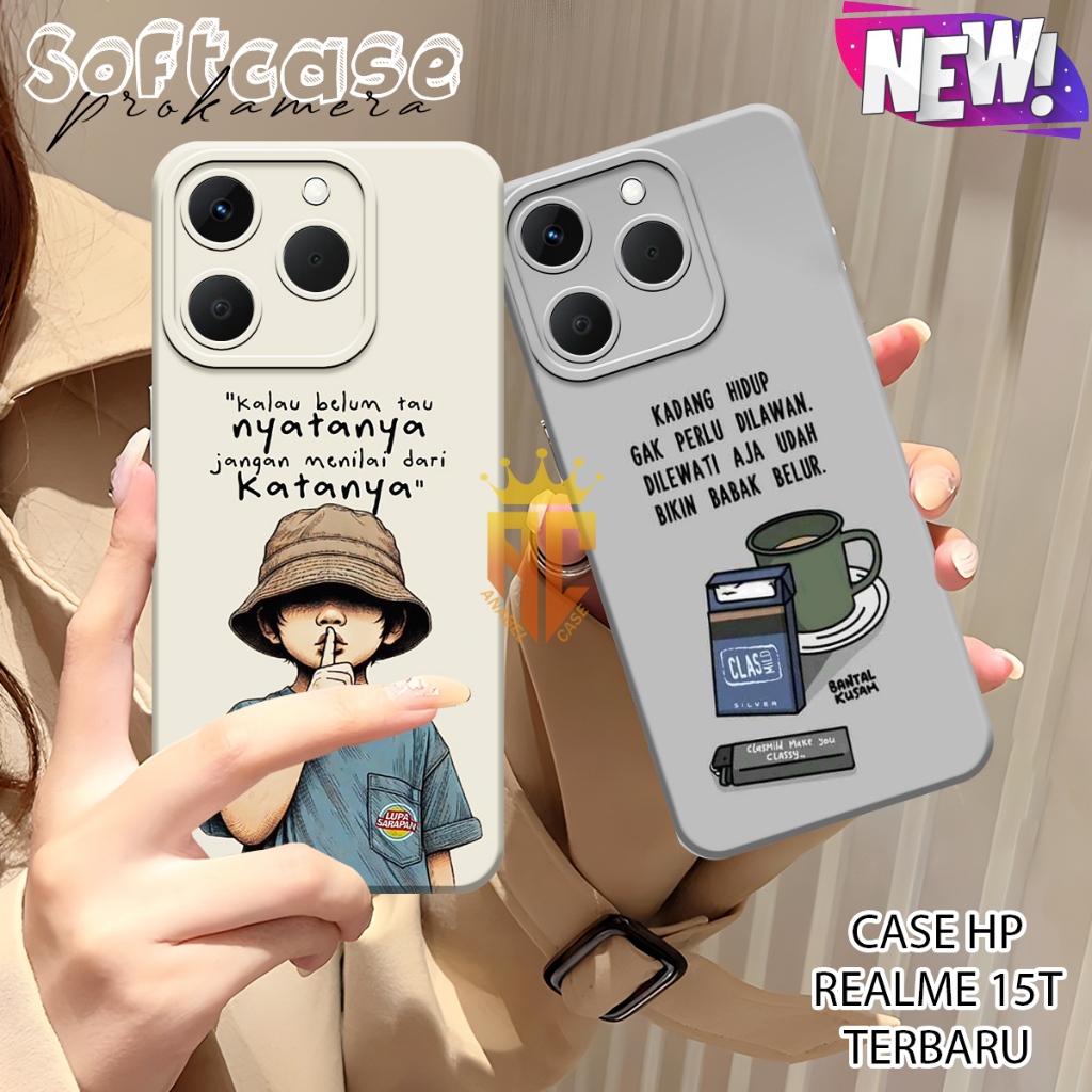 Realme 15T Case - Realme 15T Pro - Realme 15 pro - Realme 15 - Realme 14 - Realme 14t Pro คําคมล่าสุ