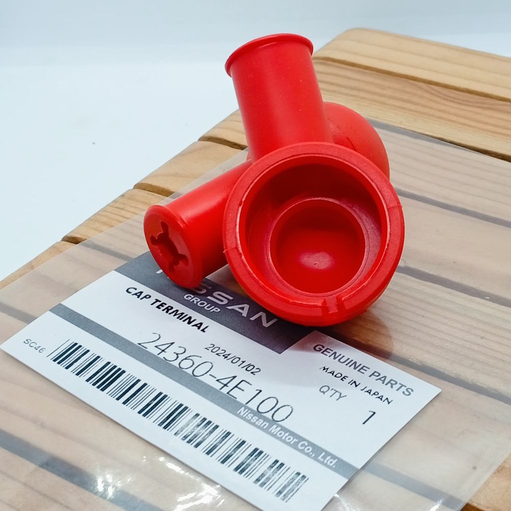 ยาง Terminal Cap Cable Protector Dynamo Ampere ไดชาร์จ Nissan 24360-4E100 Serena Grand Livina Evalia Juke Xtrail T30 T31 Livina L11 L12
