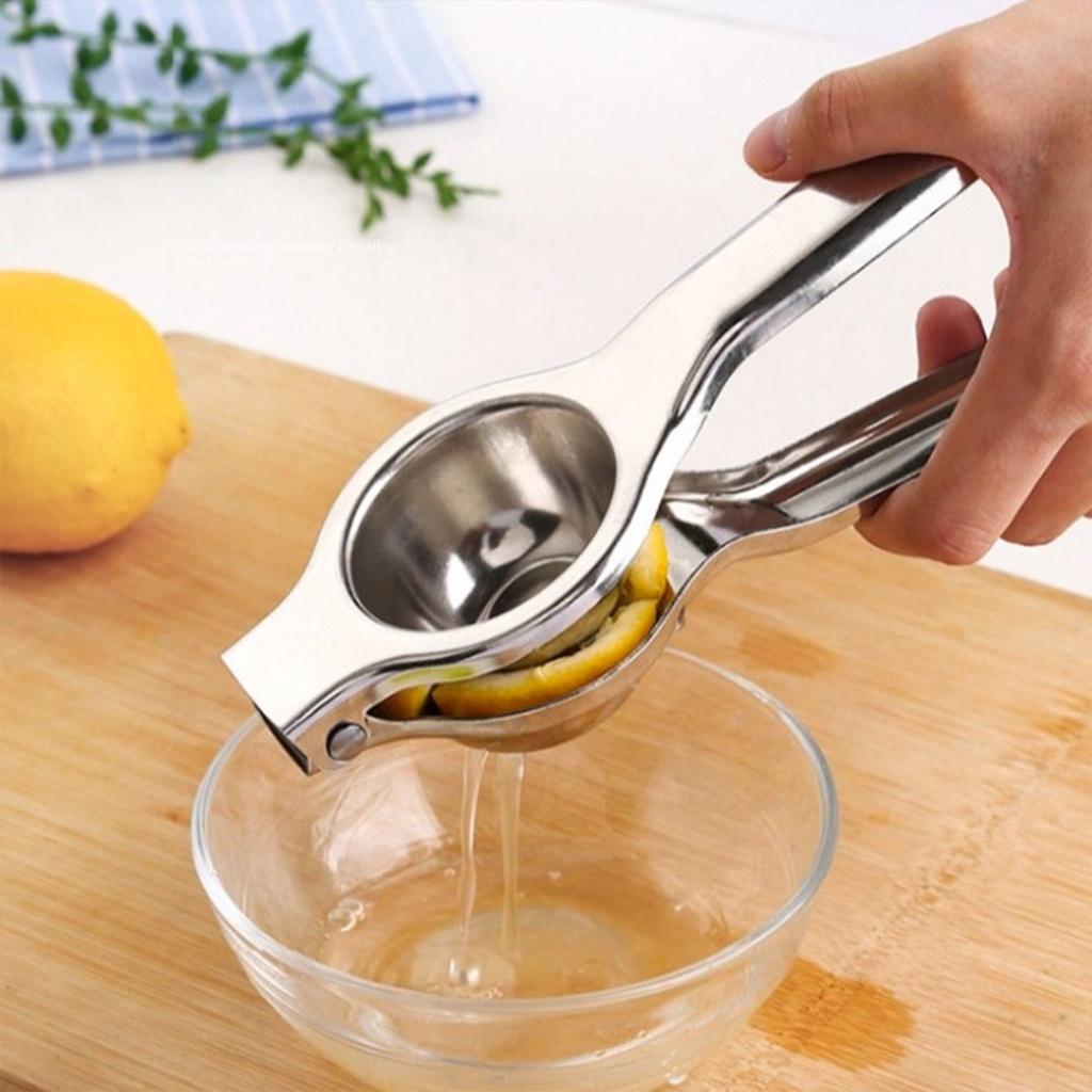 LEMON SQUEEZER STAINLESS LEMON HAND SQUEEZER LEMON PRESS LEMON LIME SQUEEZER PREMIUM QUALITY DURABLE