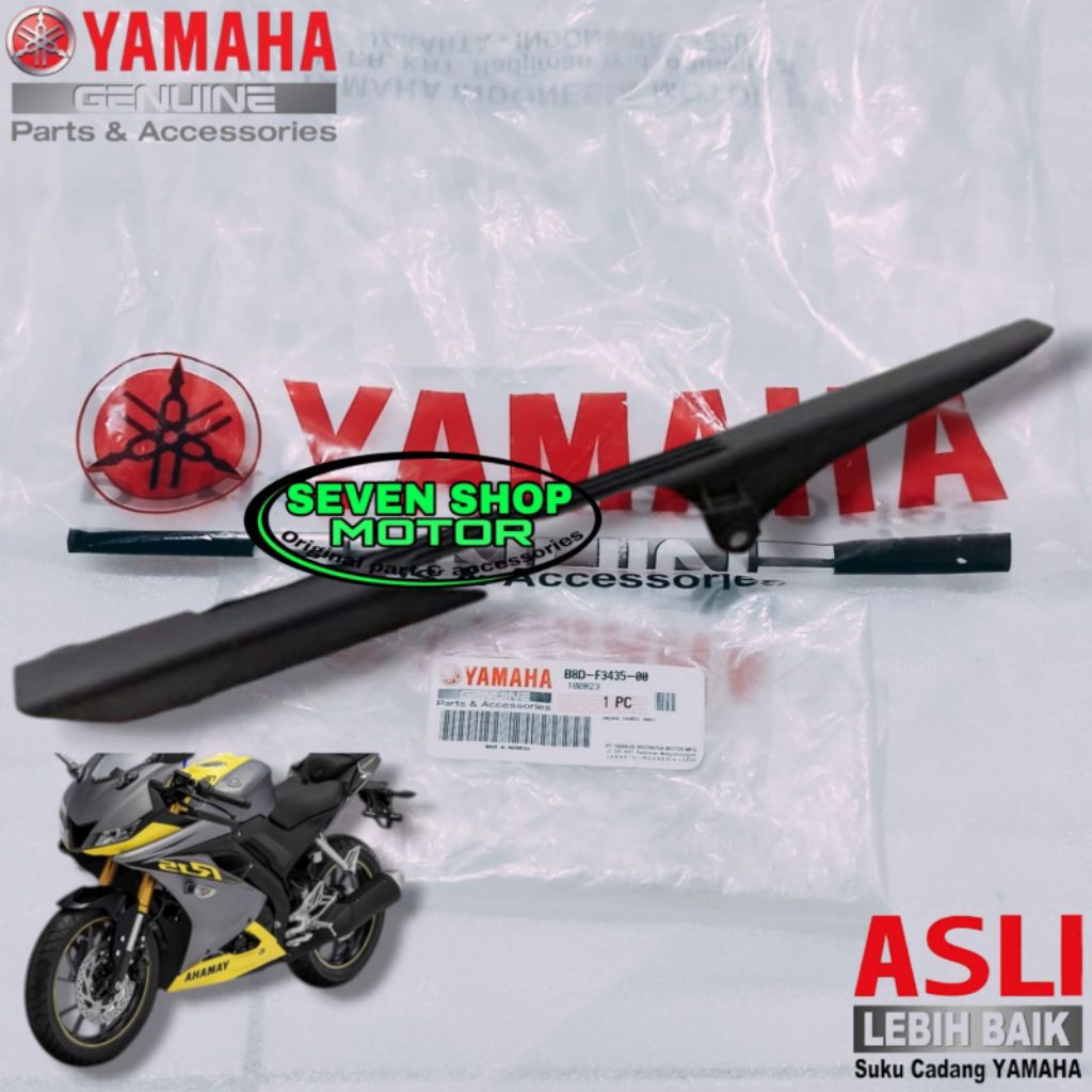 CHAIN PROTECTOR COVER CHAIN R15 V3 VVA MT 15 VISION VIKSYN R XSR ORIGINAL YAMAHA BK6-F2311-00