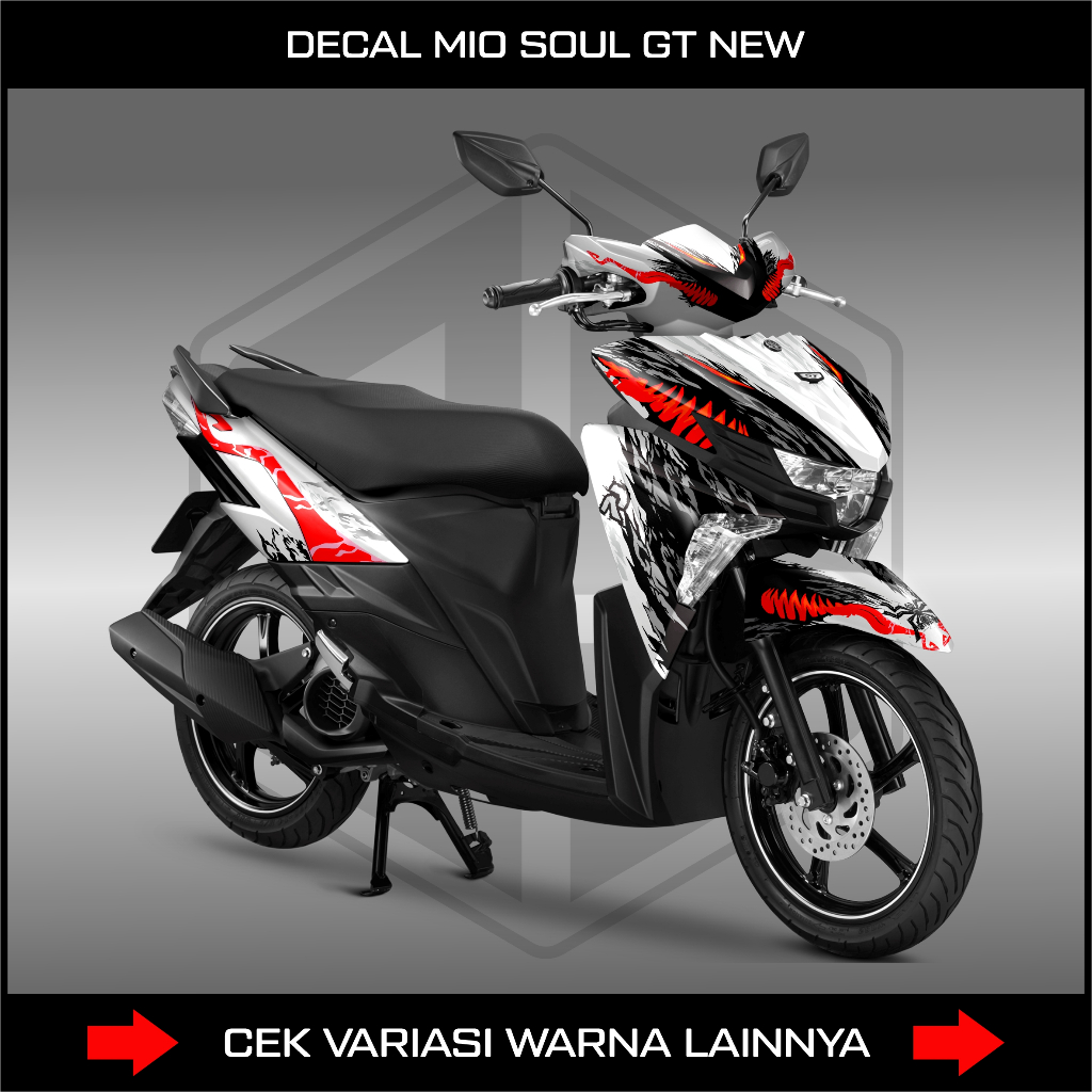 สติ๊กเกอร์ DECAL MIO SOUL GT NEW FULL BODY / YAMAHA MIO GT NEW 125