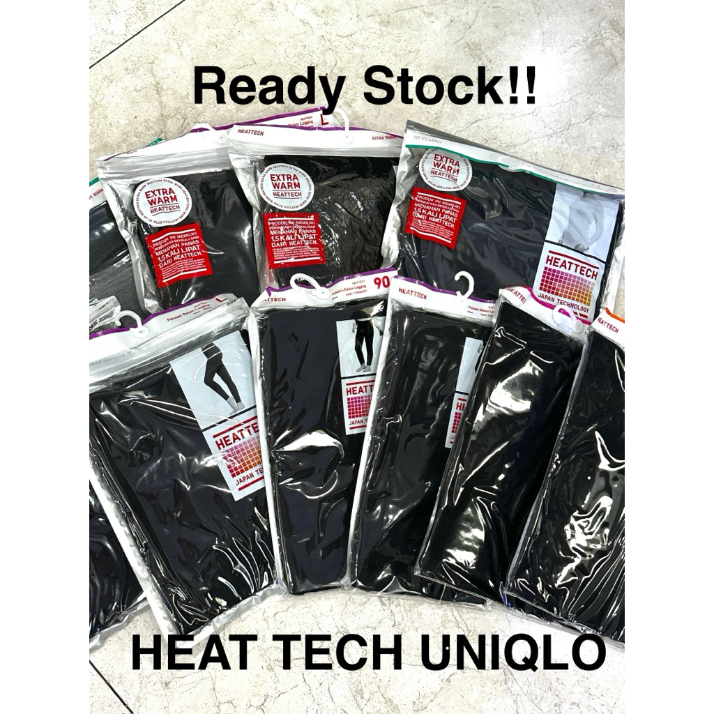 UNIQLO ผู้หญิง HEATTECH! / Uniqlo Heattech Extra Warm / Heattech Uniqlo Extra Warm Crew Neck / Uniql
