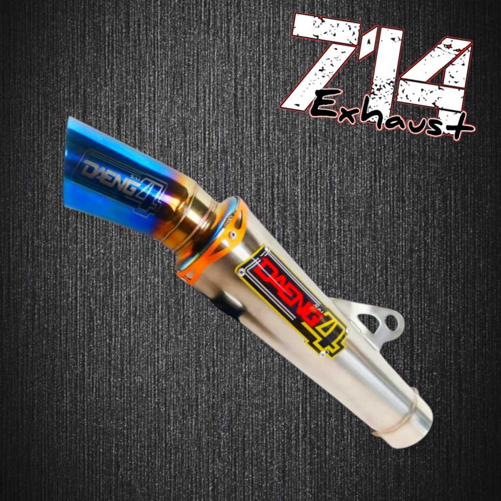 ท่อทรงกรวยท่อไอเสีย Daeng4 ใน 51mm - Canister Daeng - Muffler Daeng Racing