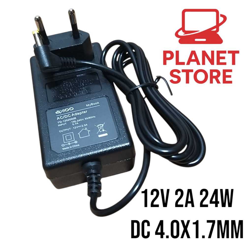 ADAPTER CHARGER AXIOO MYBOOK HYPE 1 hype 10 N1469P0ET NBAX23SC04GNR1 12V 2A dc 4.0 มม.