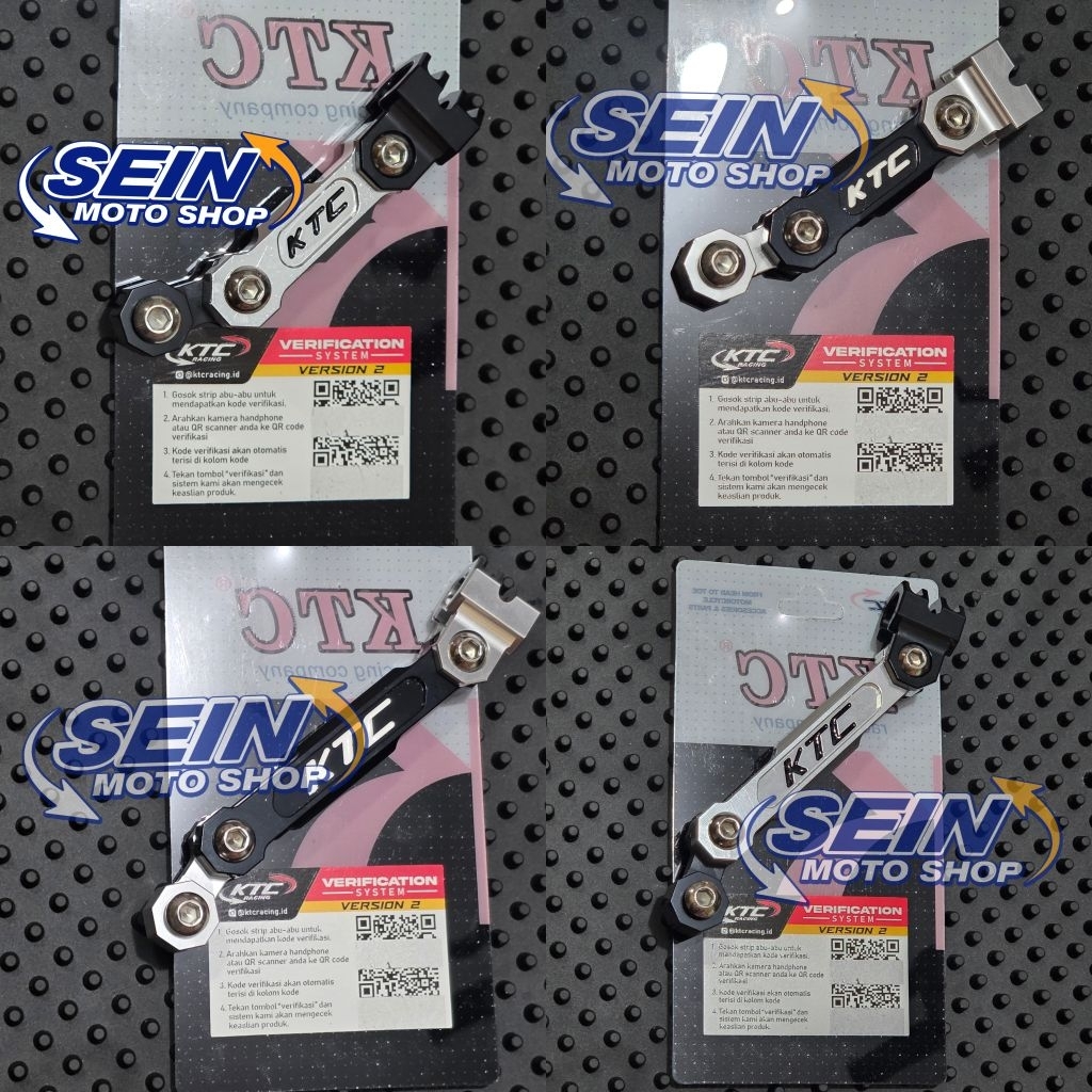 ขายึดสายเบรค Ktc ดั้งเดิม ปรับ Spec ยาว 7.5 สั้น 4.5