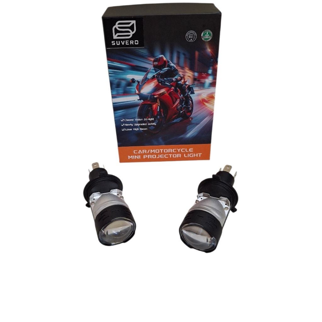 มินิโปรเจคเตอร์โคมไฟ led H4 มินิโปรเจคเตอร์ H4 suvero 6500K