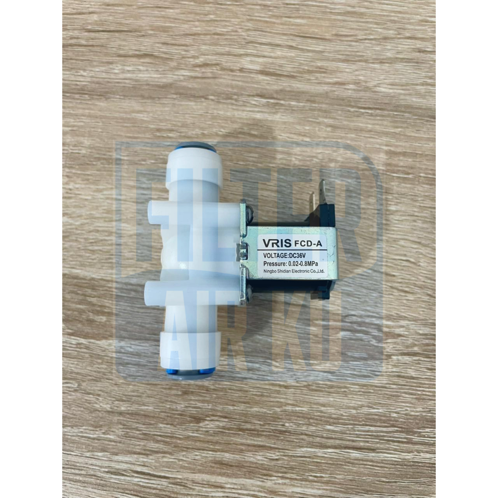MESIN 36V DC โซลินอยด์วาล์วสําหรับเครื่อง RO Reverse Osmosis – Quick Connect 3/8" ท่อ