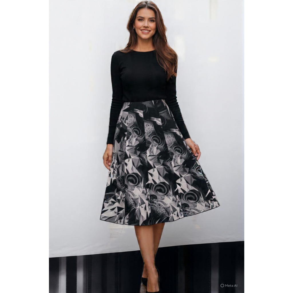 MISS APRIL BANGKOK SKIRT 7/8 PREMIUM 25055