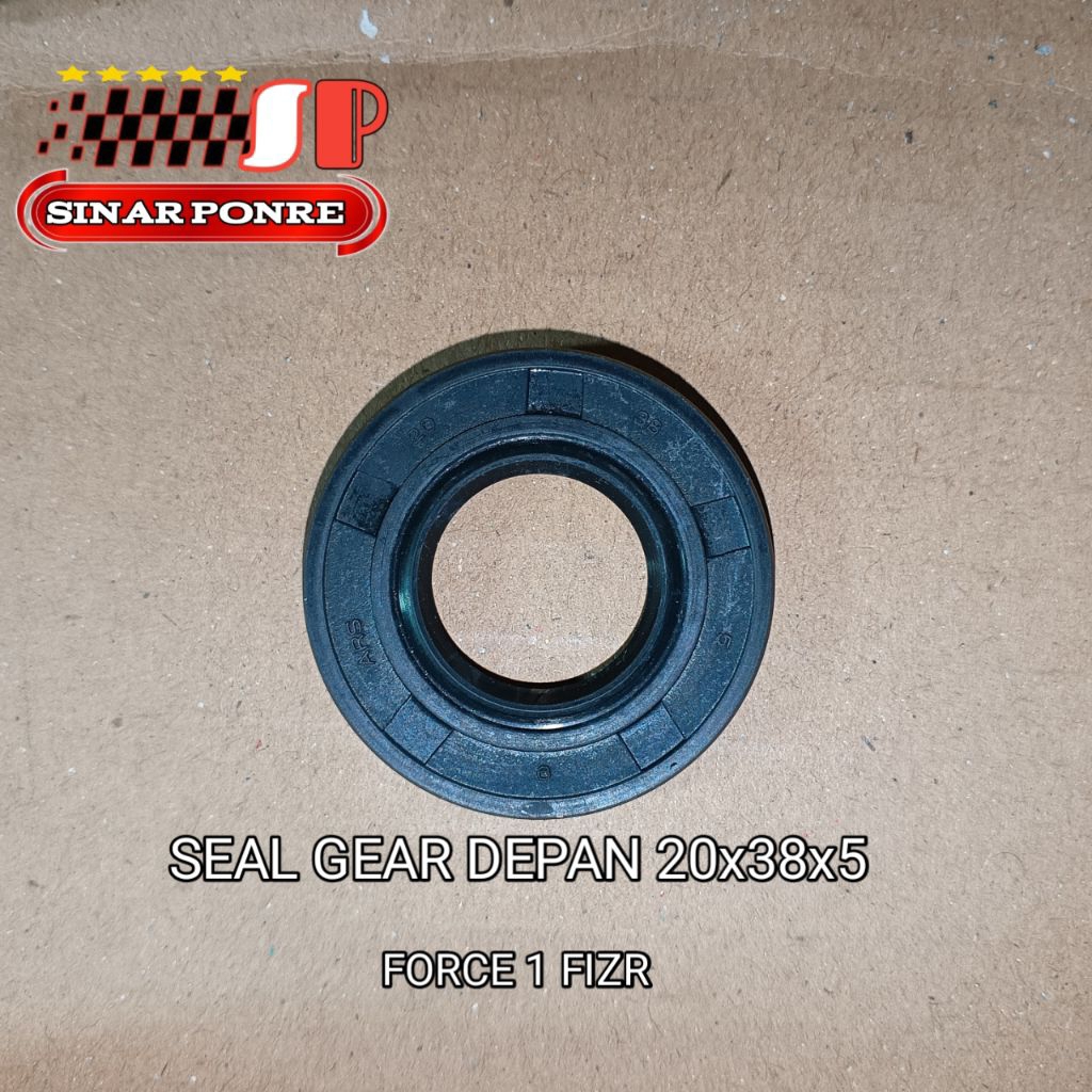 FORCE 1 FIZR ซีลเกียร์หน้า 20X38X5