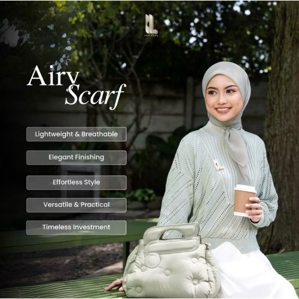 ผ้าพันคอ Heyalocal Airy