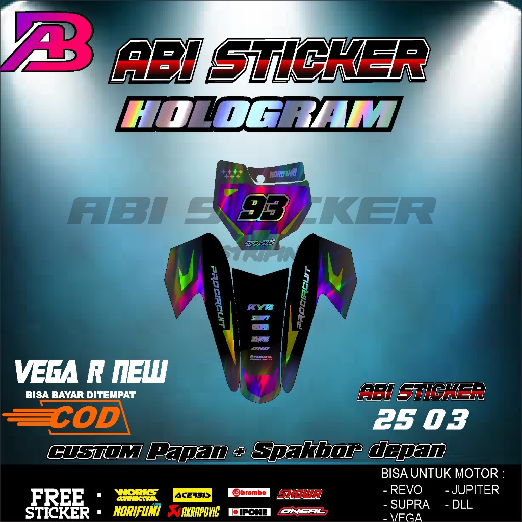 สติกเกอร์รูปลอกจํานวนแผ่นเริ่มต้นบังโคลนหน้า Vega R CRF KLX 150 KLX BF KLX GORDON DTRACKER KX YZ KTM