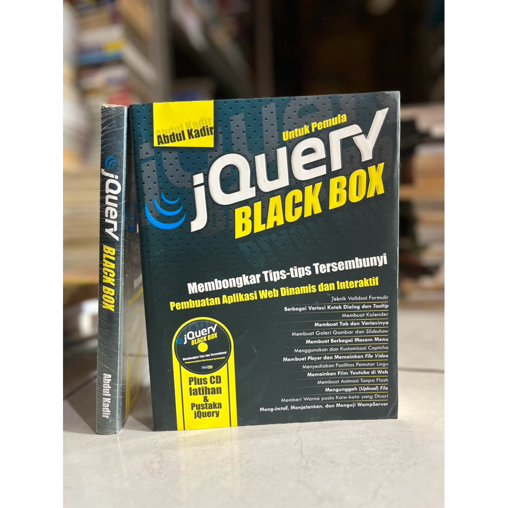 [ ORIGINAL ] COMPUTER BOOK / J QUERY BLACK BOX