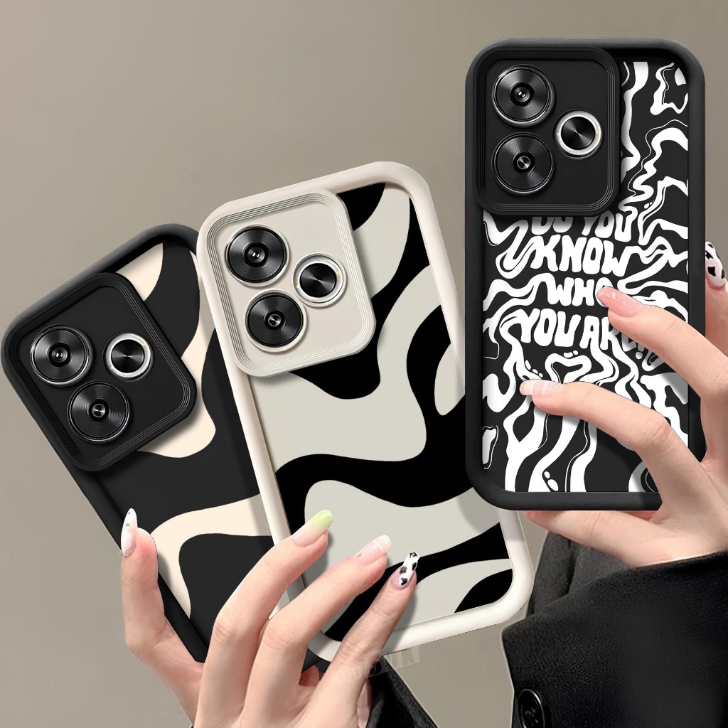 HP Xiaomi Redmi 13 13x นูน softcase - เคสโทรศัพท์มือถือ Redmi 13 13x - เคส Redmi 13x - Redmi 13 13x 