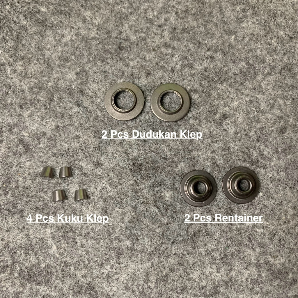รีเทนเนอร์เล็บวาล์ว Assy Valve Mount Valve Cap Vega ZR Jupiter Z1