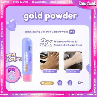 BEAUTYINU - Brightening Booster Gold Powder 25gr -  Gold Powder Pemutih Badan